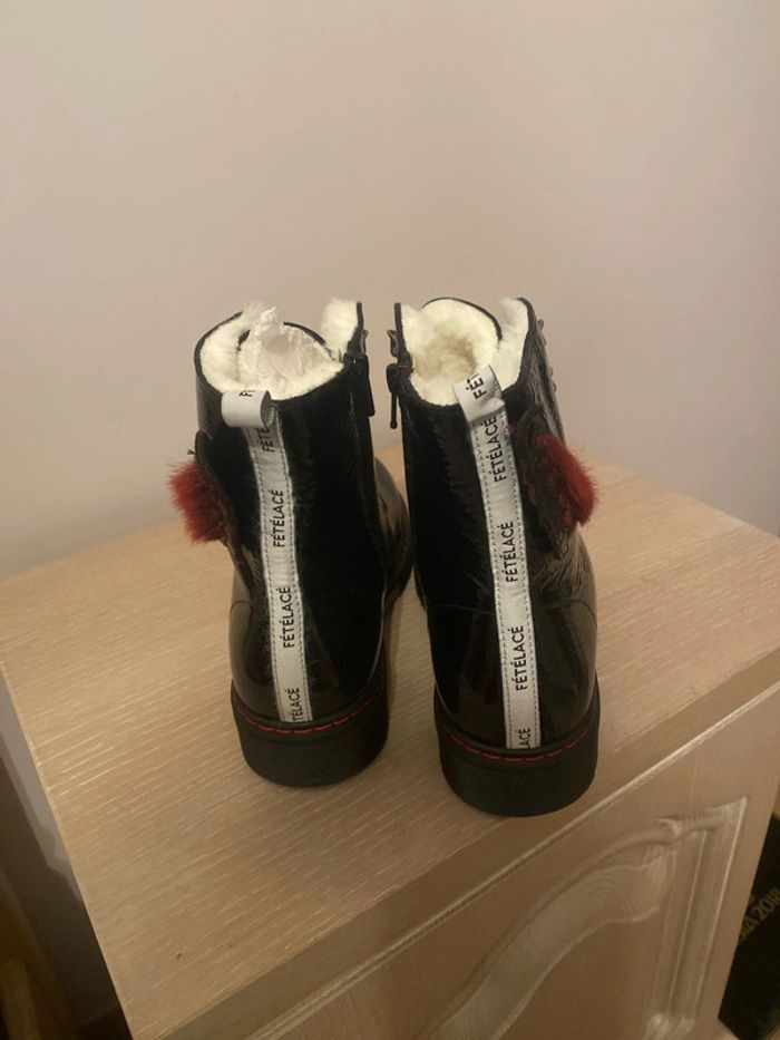 Bottes fourre neuf en cuir - photo numéro 3