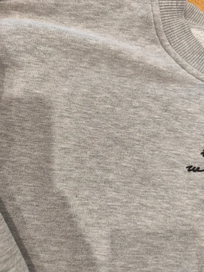 Sweat gris chiné Tommy taile M - photo numéro 3
