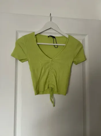 Top vert anis Zara