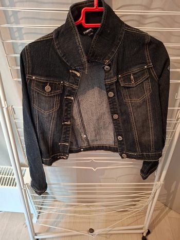 Magnifique veste en jean fille 12 ans