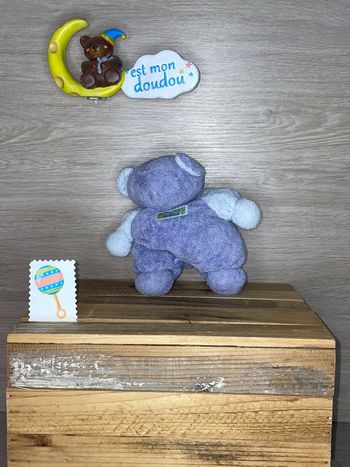 TC141 doudou ours 🐻 tartine et chocolat 