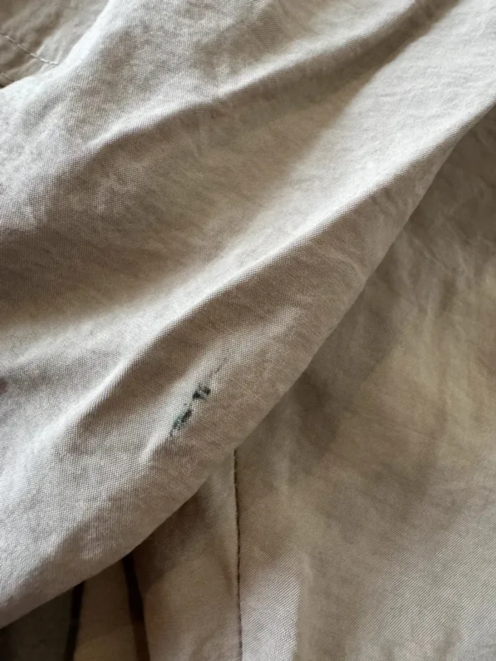 Pantalon beige Zara, taille S, très bon état, 36x90cm - photo numéro 2