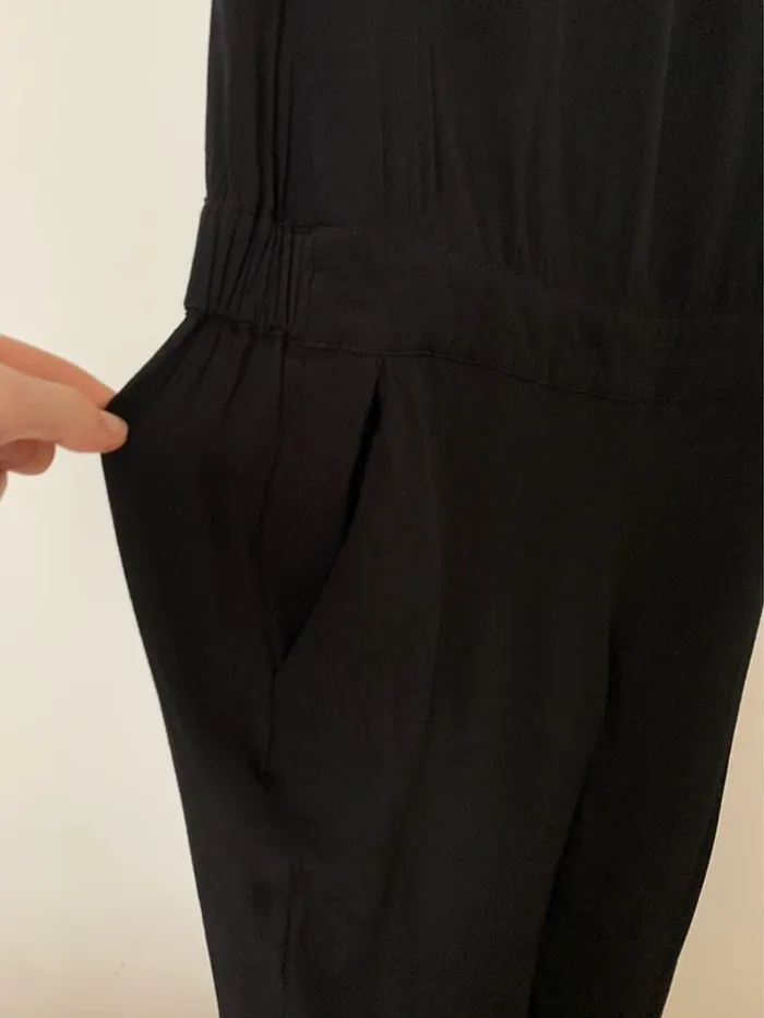 Combinaison pantalon dentelle / noire - photo numéro 5