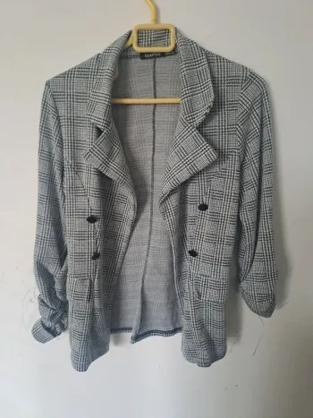 Blazer original gris Boohoo Taille 38