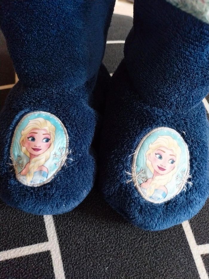 Chaussons la reine des neiges - photo numéro 2