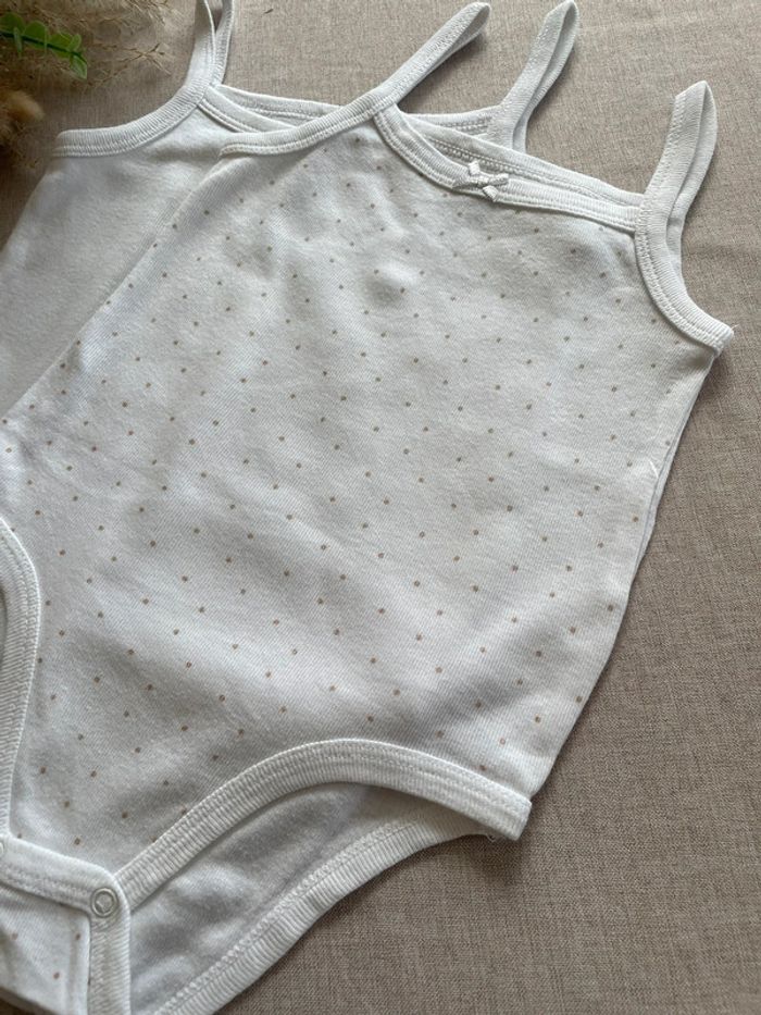 Lot de 3 bodys débardeurs 9 mois - Fille - photo numéro 4