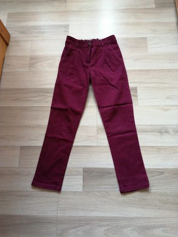 Pantalon à pinces ceinture réglable