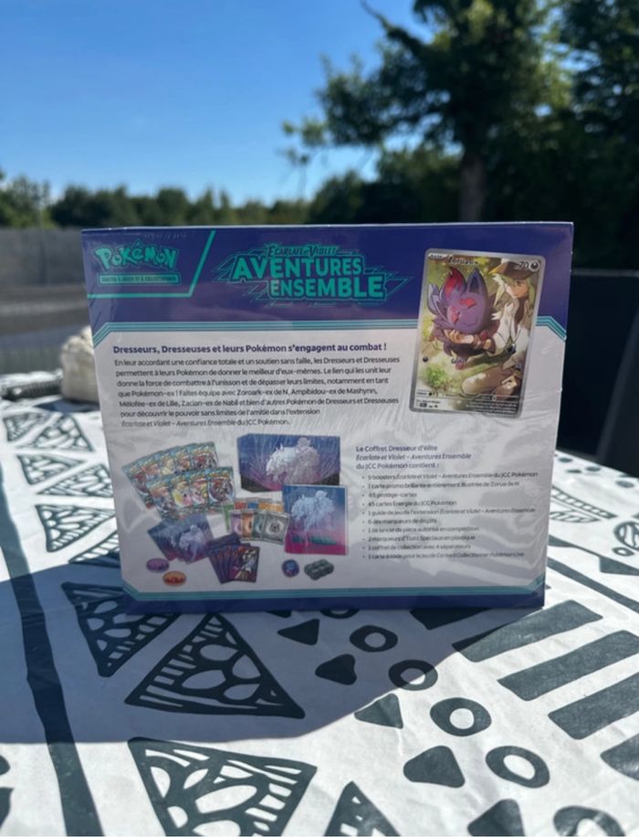 Pokémon etb v9 Aventures Ensemble - photo numéro 2