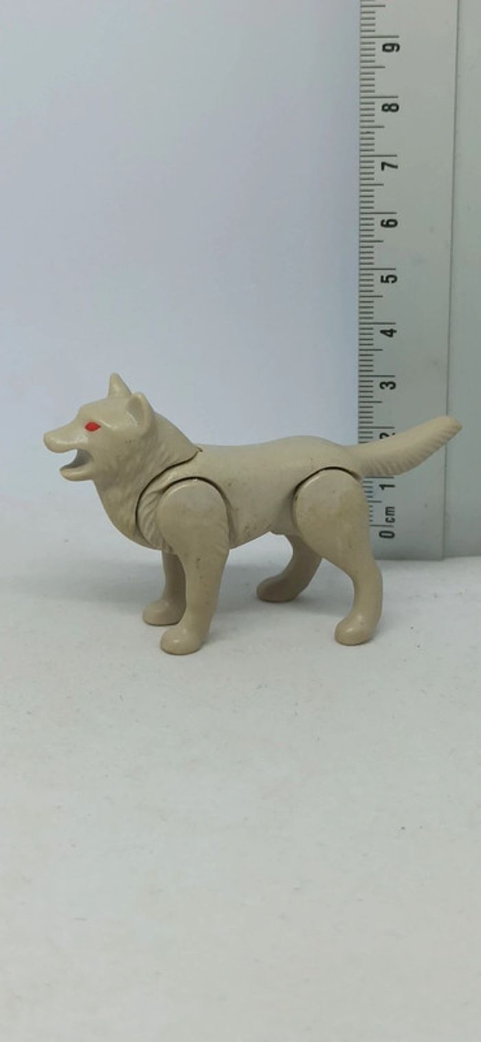 Loup gris crème playmobil