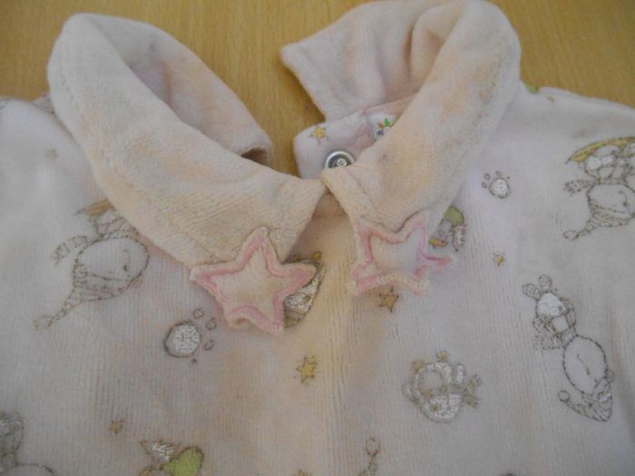 Pyjama fille 3 mois - 60 cm - 1 pièce Kitchoun - photo numéro 3