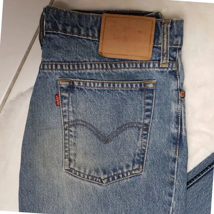 Jean Levi's 505 Vintage Bleu - photo numéro 5