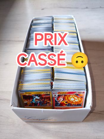 100 cartes Pokémon FR