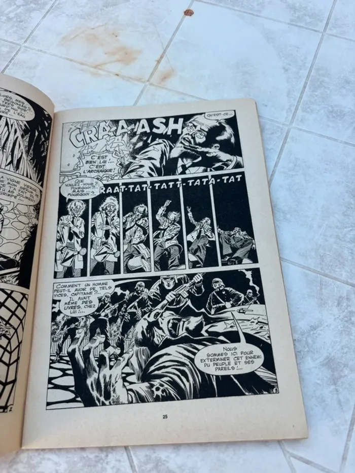 Bande dessinée vintage Scorpion #3 – Juillet 1977 – John Cible, Le Ténébreux, Morlock - photo numéro 4