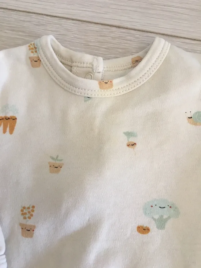 Lot 2 pyjamas coton 3 mois vertbaudet - photo numéro 6