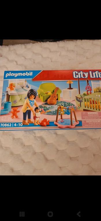 Coffret playmobil chambre bebe
