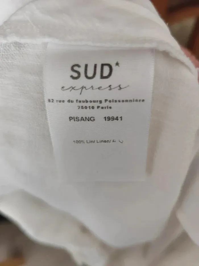 Pantalon lin blanc - photo numéro 3