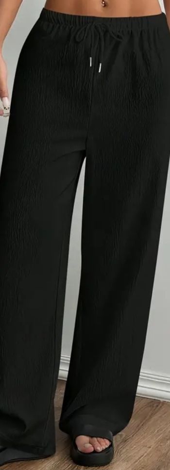 Pantalon large noir  taille L