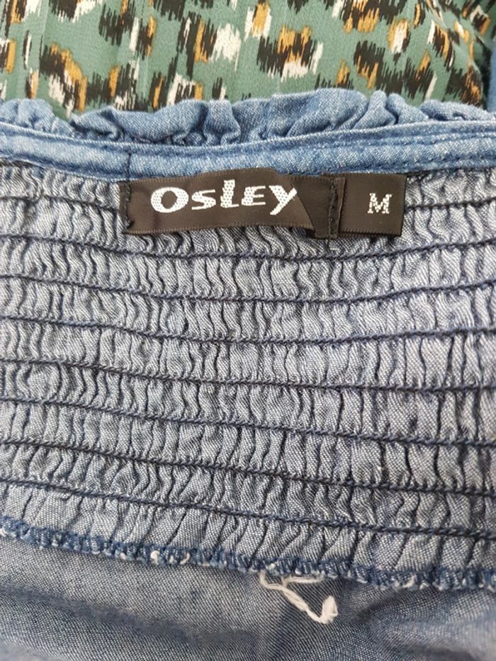 Robe en jean Osley taille M souple a volants - photo numéro 4