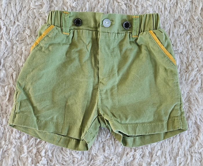 Ensemble chemise bodie short 1 mois - photo numéro 4