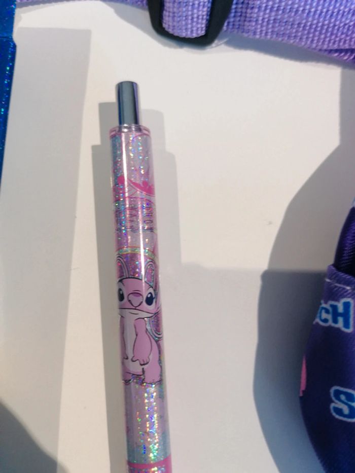 Ensemble sac Stitch et stylo Angel 👧🏻 - photo numéro 3