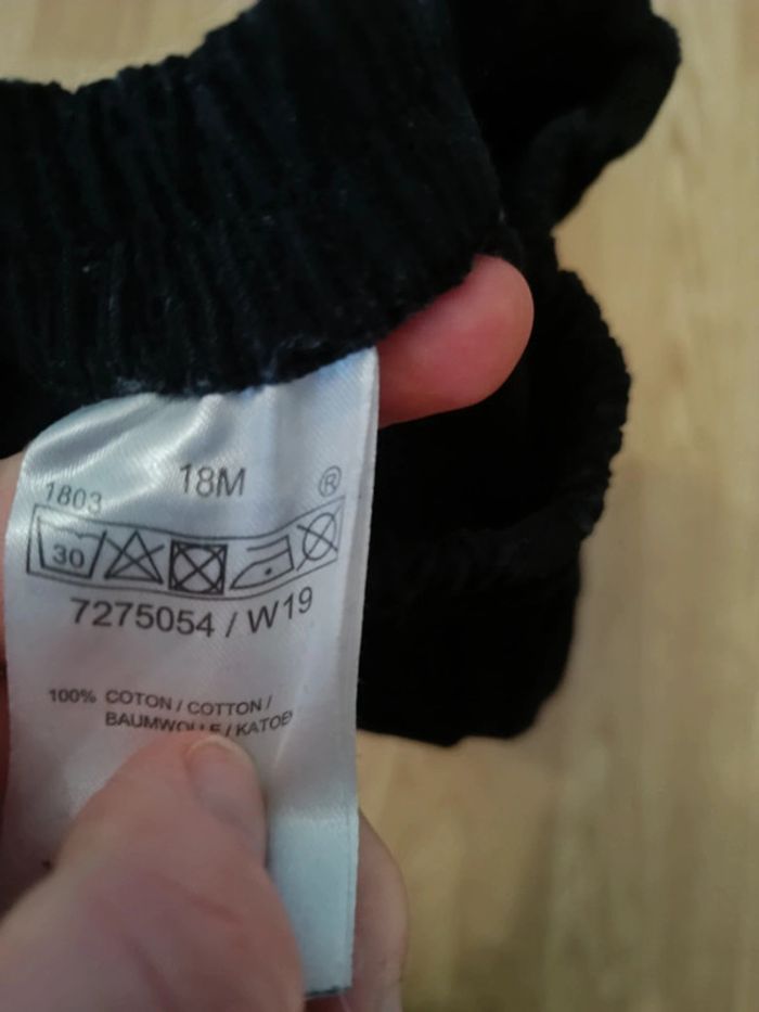 Pantalon velours 18 mois - photo numéro 2