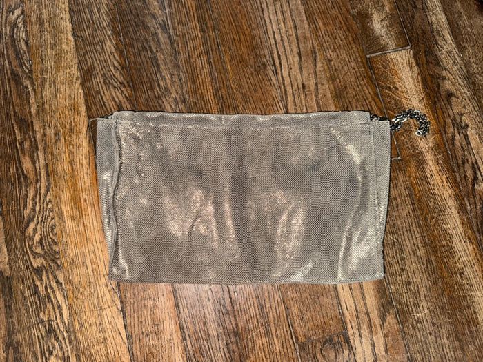 Sac petite mendigote en cuir Taupe irisé - photo numéro 7