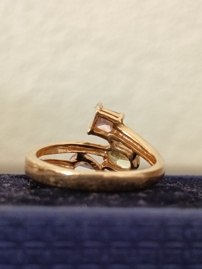 Bague plaqué or. - photo numéro 4