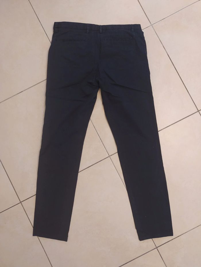 Pantalon chino bleu marine Brice taille 44 - photo numéro 4