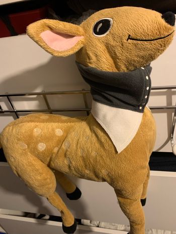 Peluche (Bambi)  jusqu’à 3/4 ans