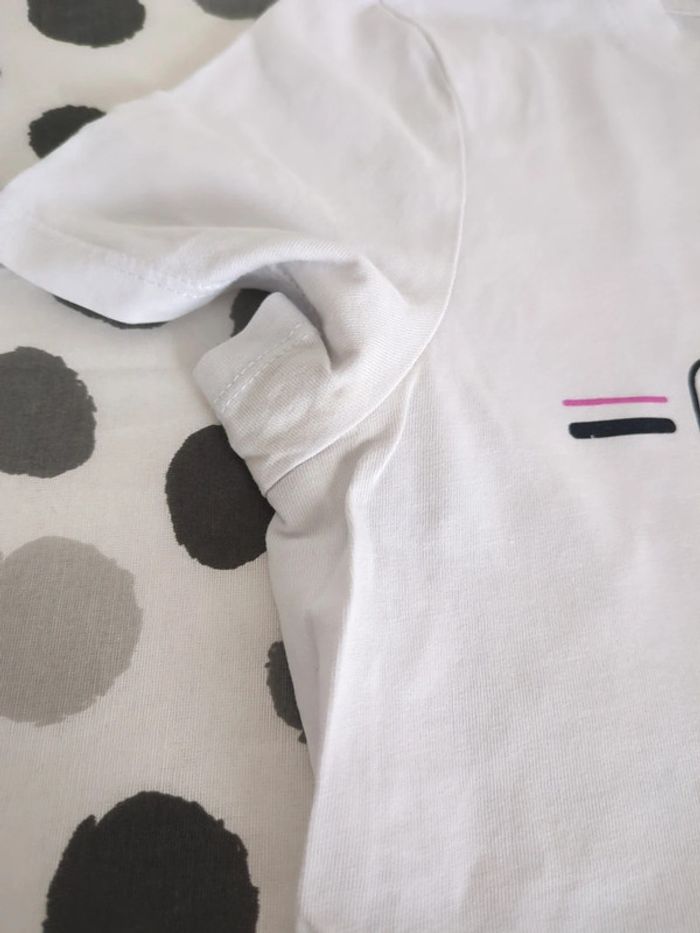 Tee shirt Promis je souris ou pas - photo numéro 3