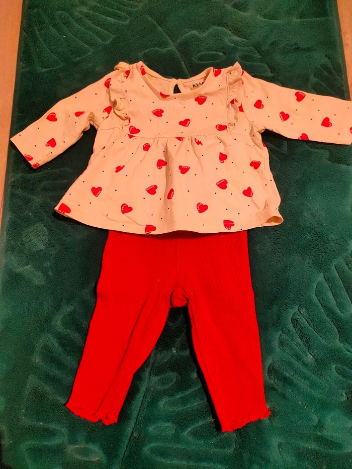 Ensemble fille 3 mois