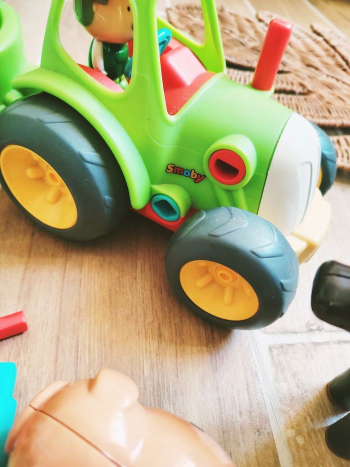 🐮Train de la ferme interactif sonore 3 en 1 marque Smoby - photo numéro 5