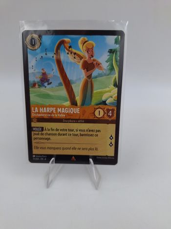 Carte Lorcana 11/204 FR chap. 4 : La harpe magique