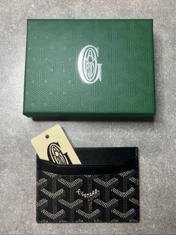 Porte carte goyard noir