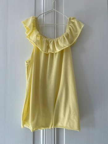 Débardeur jaune H&M 6-8 ans