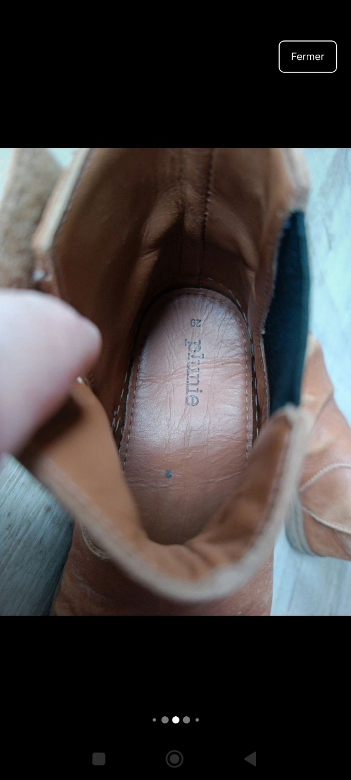 Bottines plunie - photo numéro 3