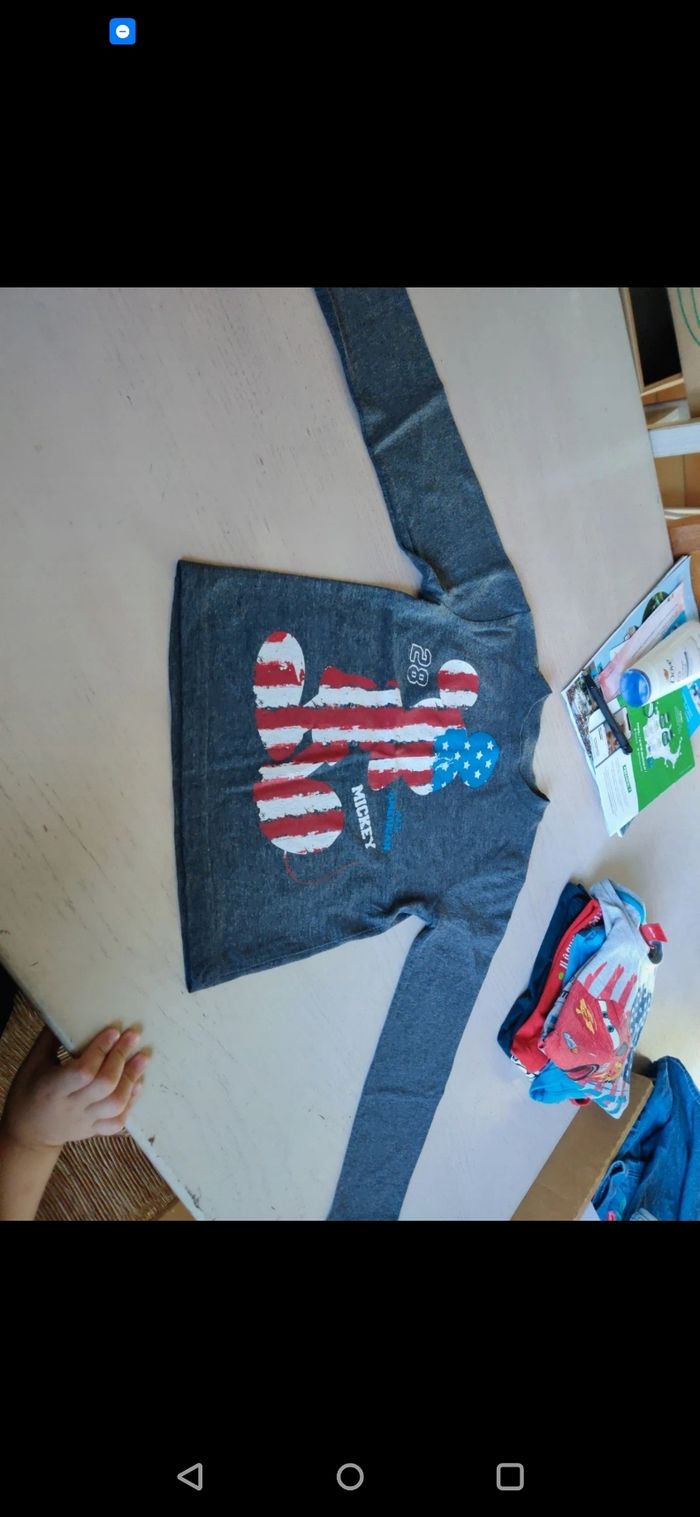 T-shirt manches longues Mickey