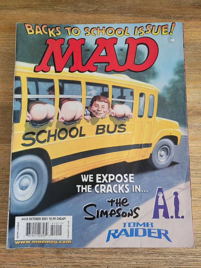 Revue Mad Backs to school issue