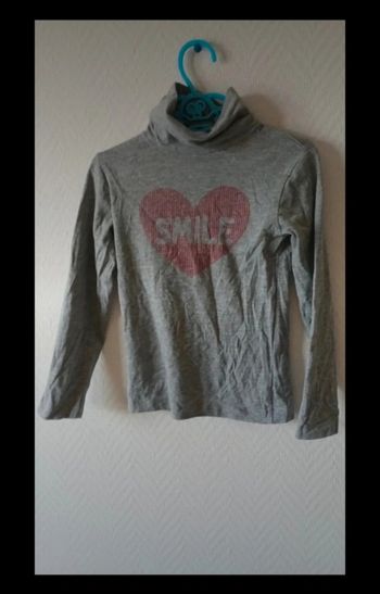 Pull col roulé