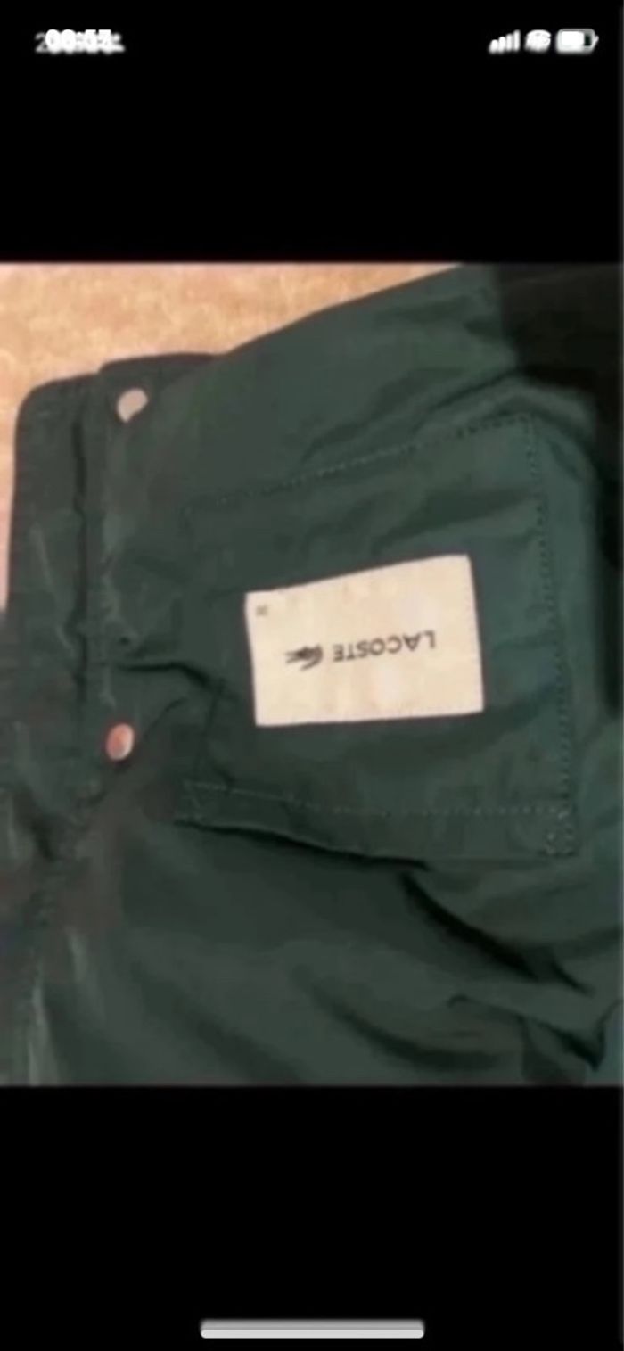 doudoune longue lacoste taille 38 - photo numéro 5