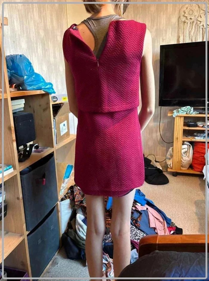 Magnifique  robe  bordeaux  kiabi  10ans - photo numéro 2