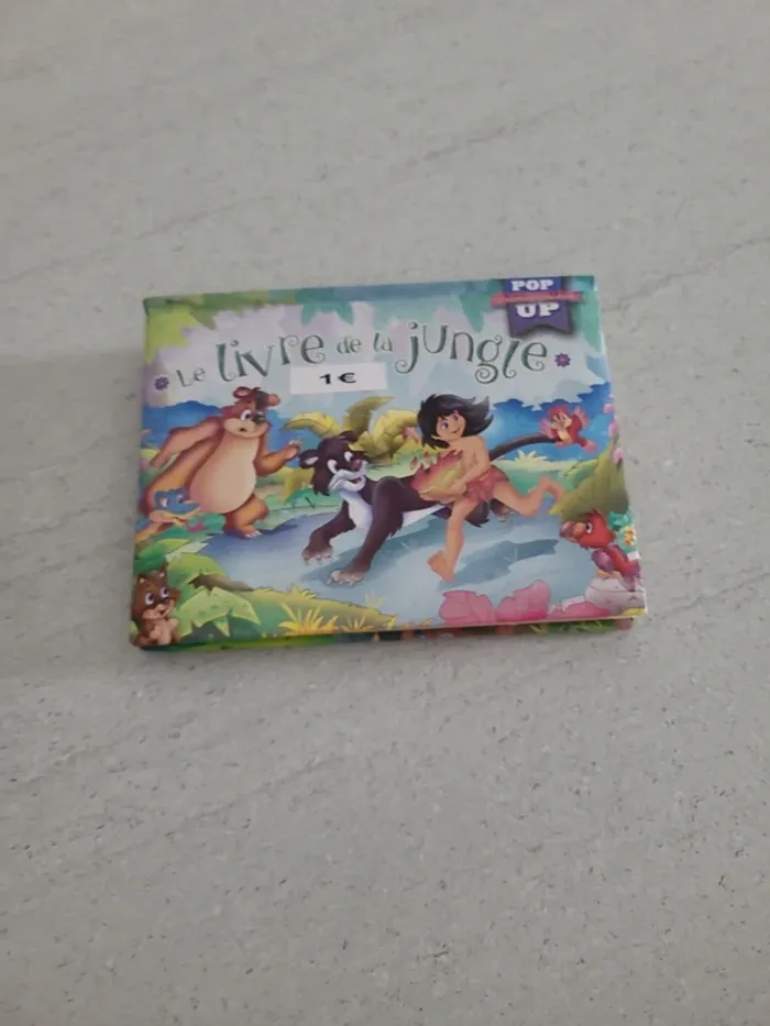 Livre le livre de la jungle