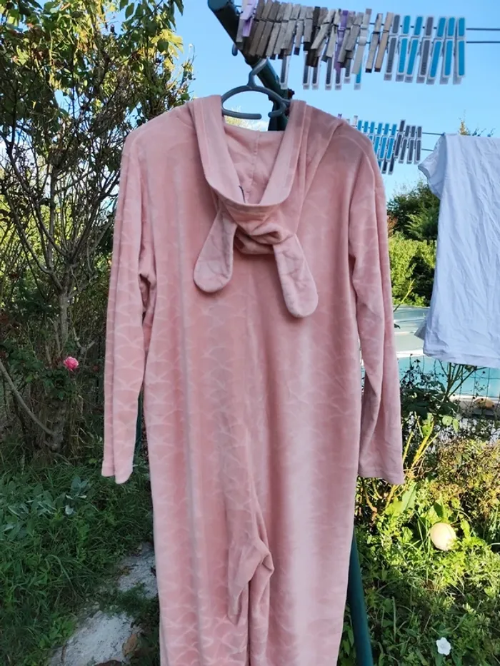 Combinaison pyjama rose taille 34/36 - photo numéro 5