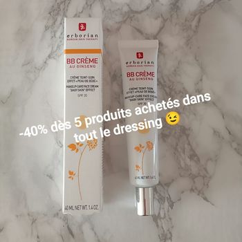 Erborian BB crème au ginseng nude 40 mL