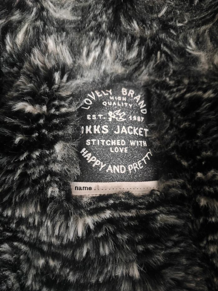 Manteau fourré mixte garçon/fille IKKS 3 ans (78) - photo numéro 2