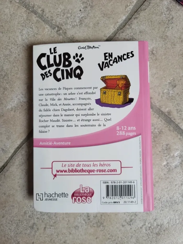 Lot livres Club des cinq - photo numéro 5