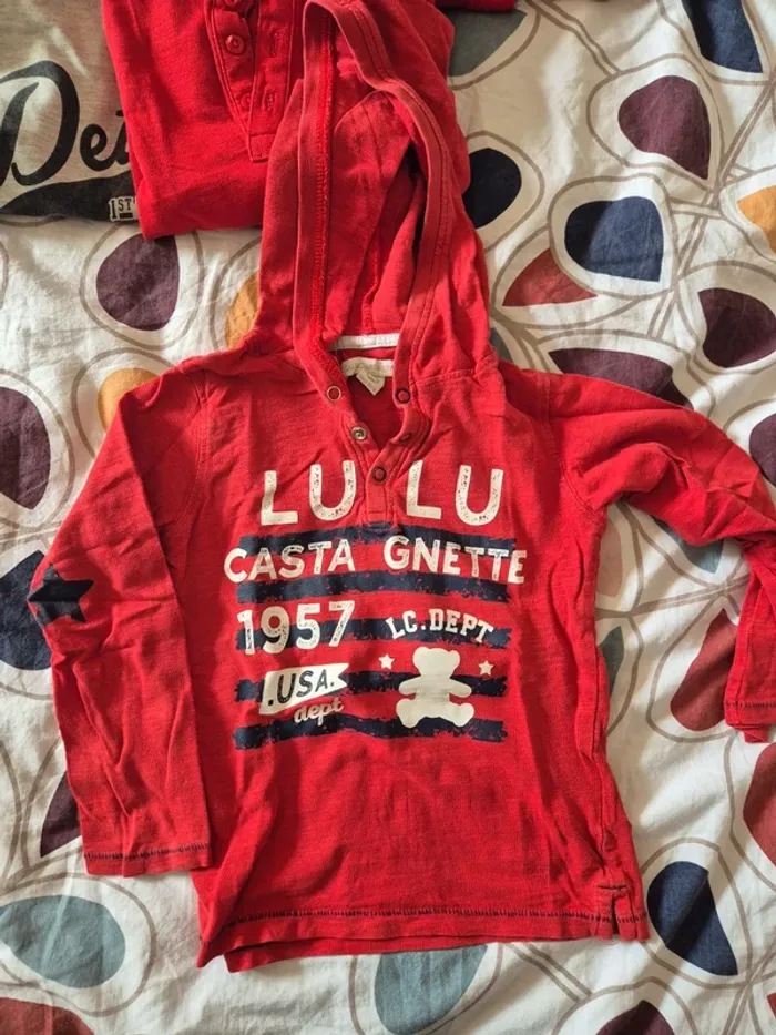 Lot 7 tee shirt manches longues - photo numéro 2