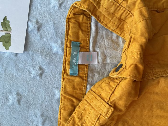 pantalon doublé moutarde taille réglable 3 mois obaibi - photo numéro 7