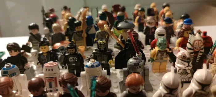 Gros lot de figurines lego star wars, Ninjago, Harry Potter, Minecraft, Technic, City - photo numéro 9