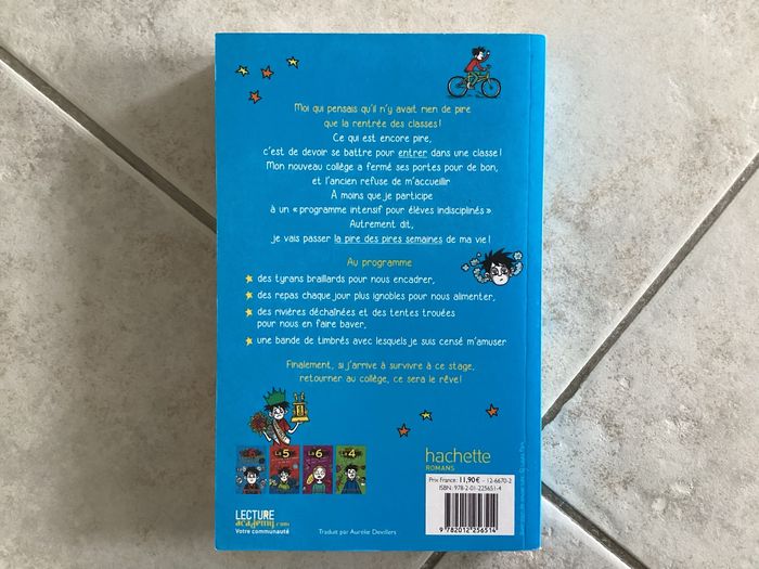 Livre enfants :  Entrer en 4e: la pire épreuve de ma vie ! - photo numéro 2